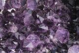 Dark Purple, Amethyst Geode Table - Includes Glass Table Top #212736-5